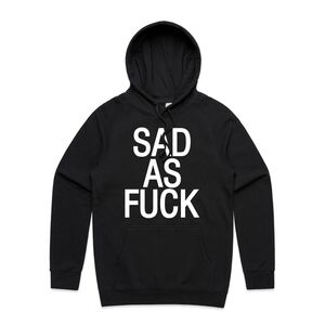 Bold Black Graphic Hoodie